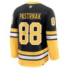 Boston Bruins tröja Fanatics Premium 100th Anniversary David Pastrnak 2024-25 Svart Tredje - NHL Tröjor Herr